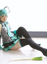[Cosplay]  Vocaloid - Sexy Hatsune Miku(1)